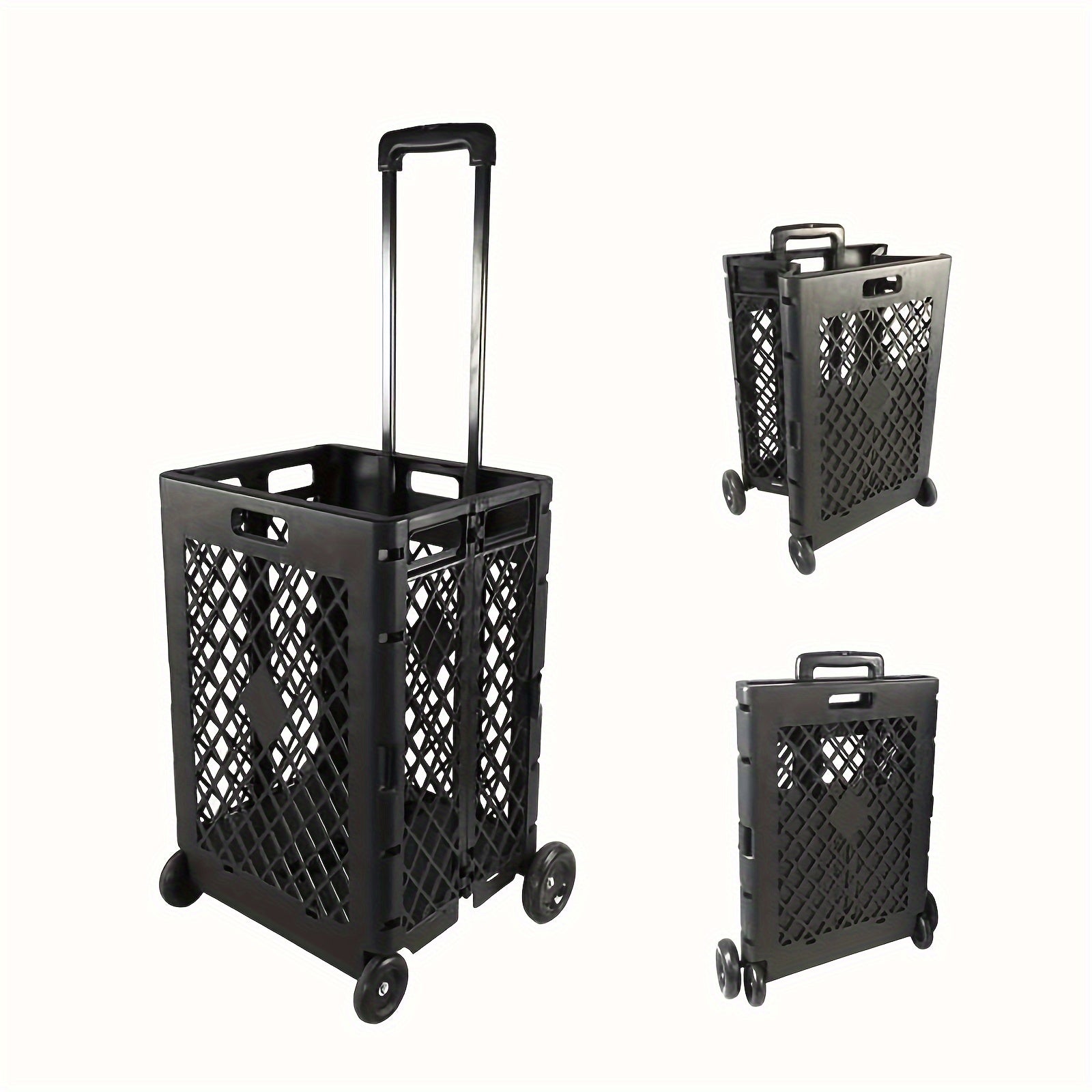 Foldable Storage Cart with Wheels