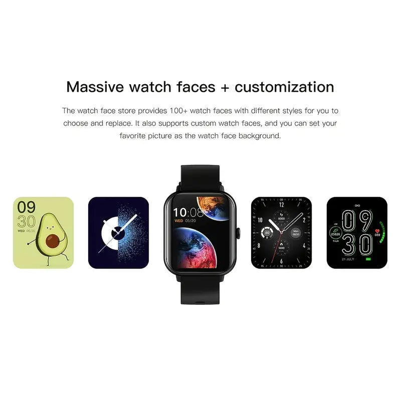 TouchCall Pro: Full Touch Screen Bluetooth Smart Watch