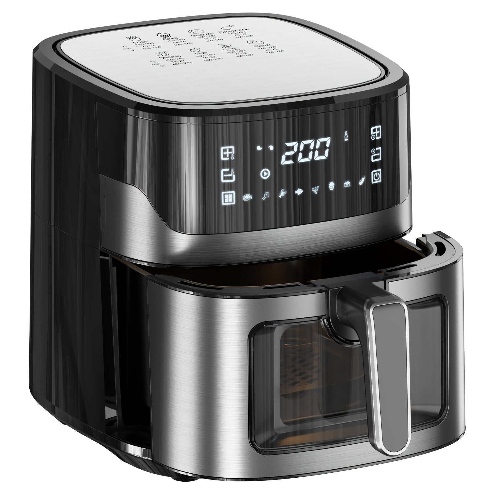 Air Fryer With Stainless Steel Non-Stick Pot