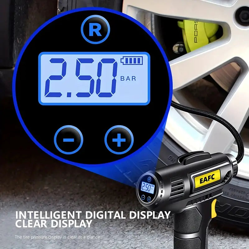 Empower Your Wheels with 120W of Portable Air Excellence