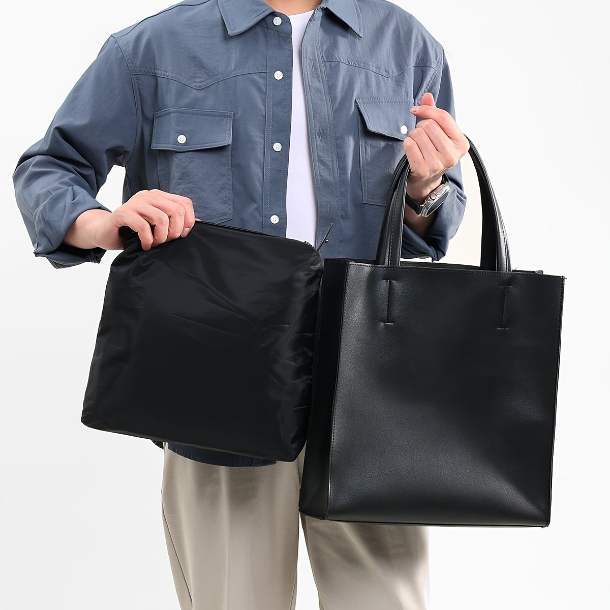 Large Capacity Tote Shoulder Bag