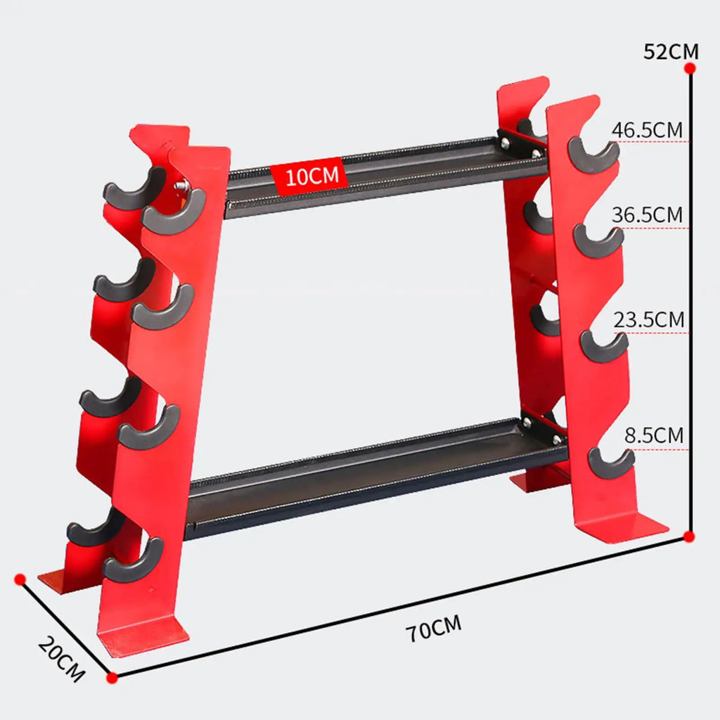 4 Tier Dumbbell Rack For Home Gym