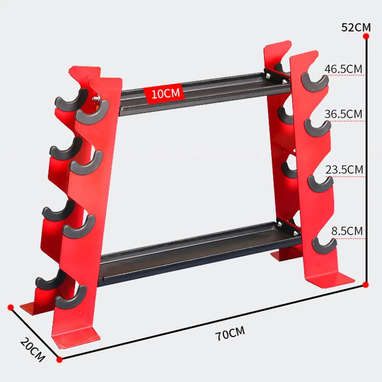 4 Tier Dumbbell Rack For Home Gym