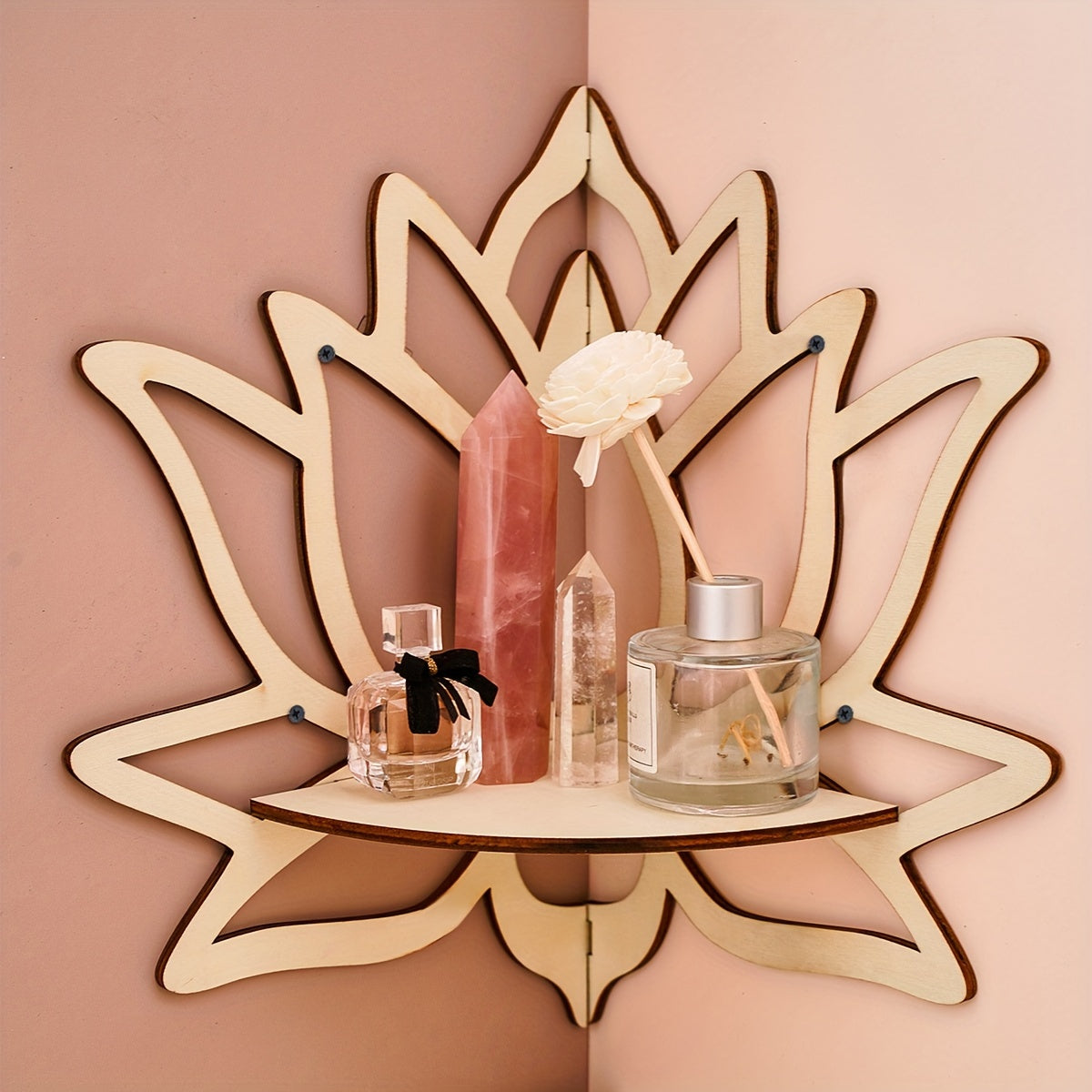 Lotus Wall-Mounted Display Rack
