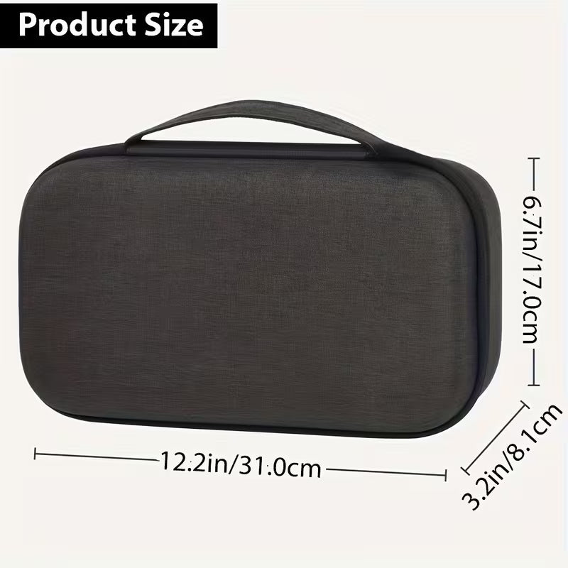 Travel Glasses & Cable Organizer Case