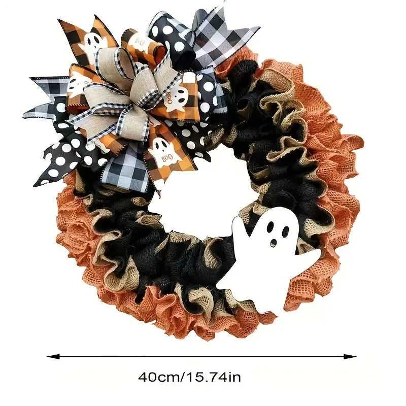 Spooky Specter Strand: Halloween Ribbon Garland