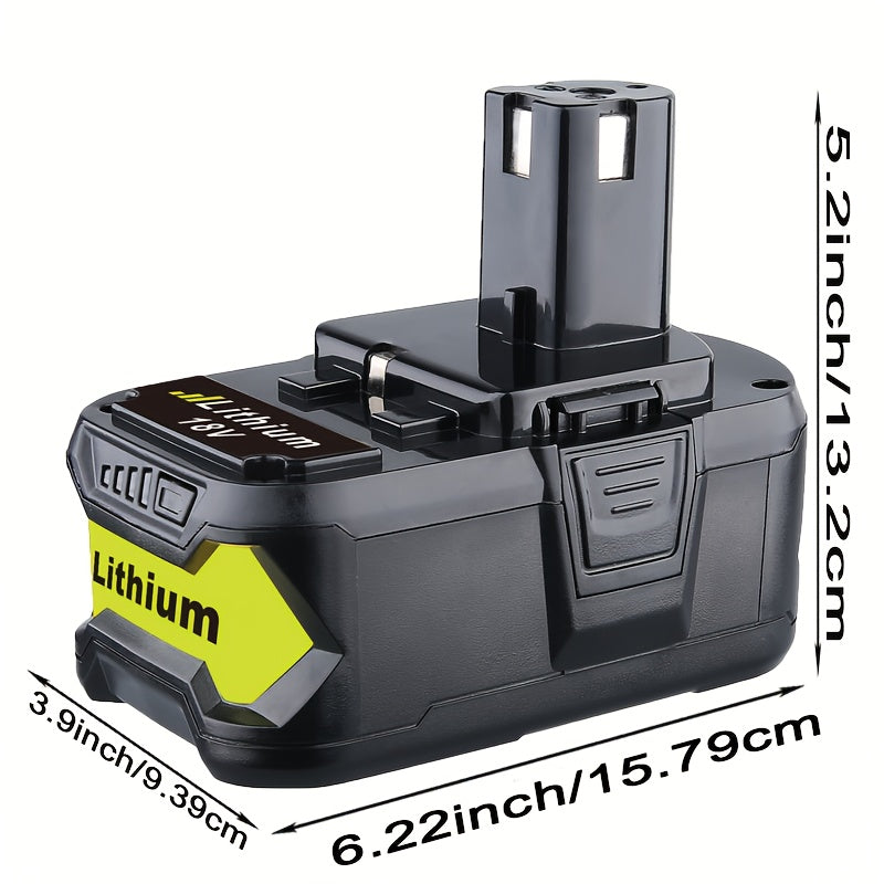 2pcs Lithium-Ion Battery for Ryobi One+