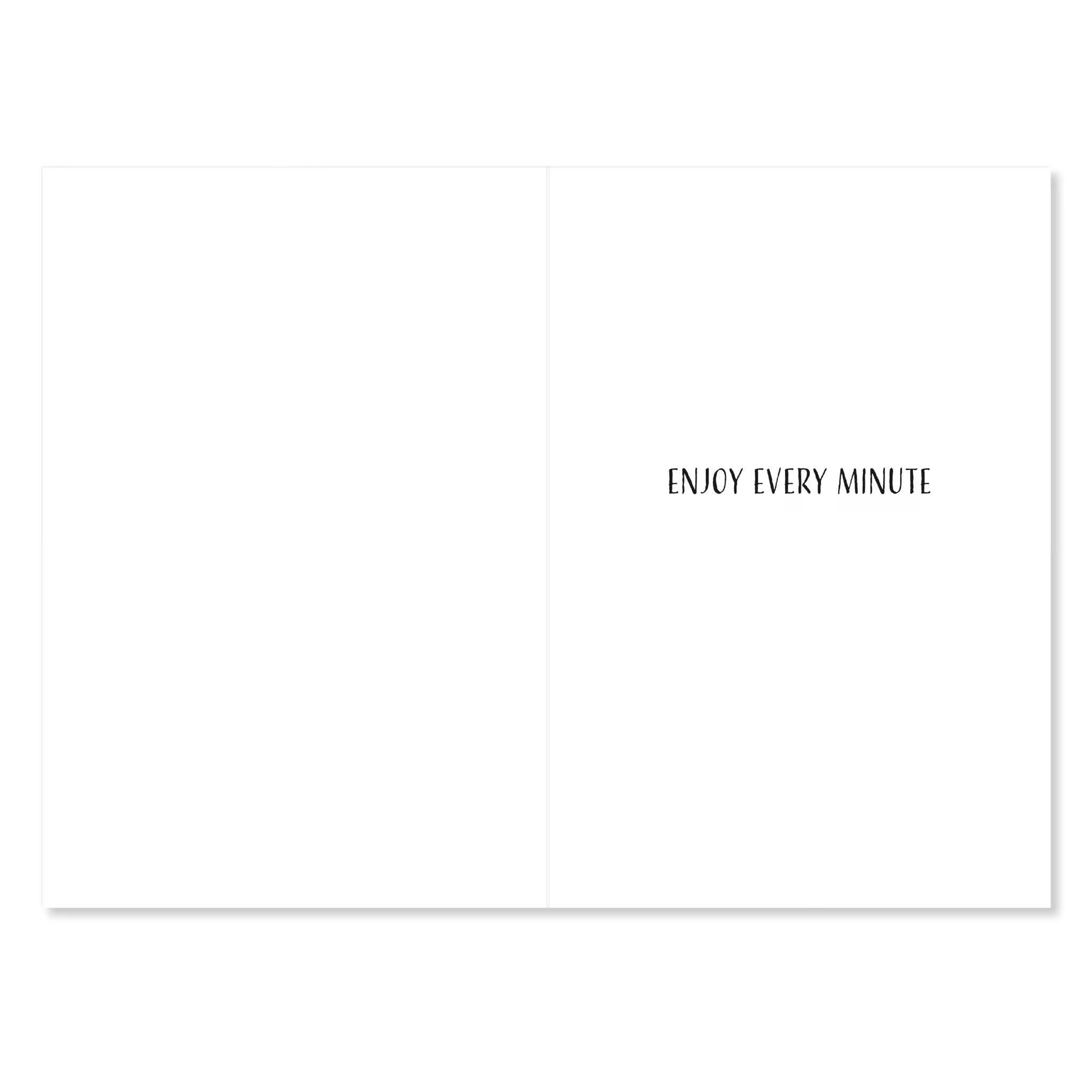 Birthday Greeting Card with Festive Balloons