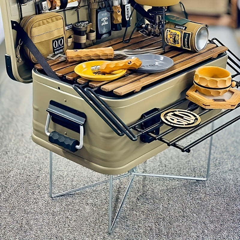 Folding Outdoor Camping Storage Stand