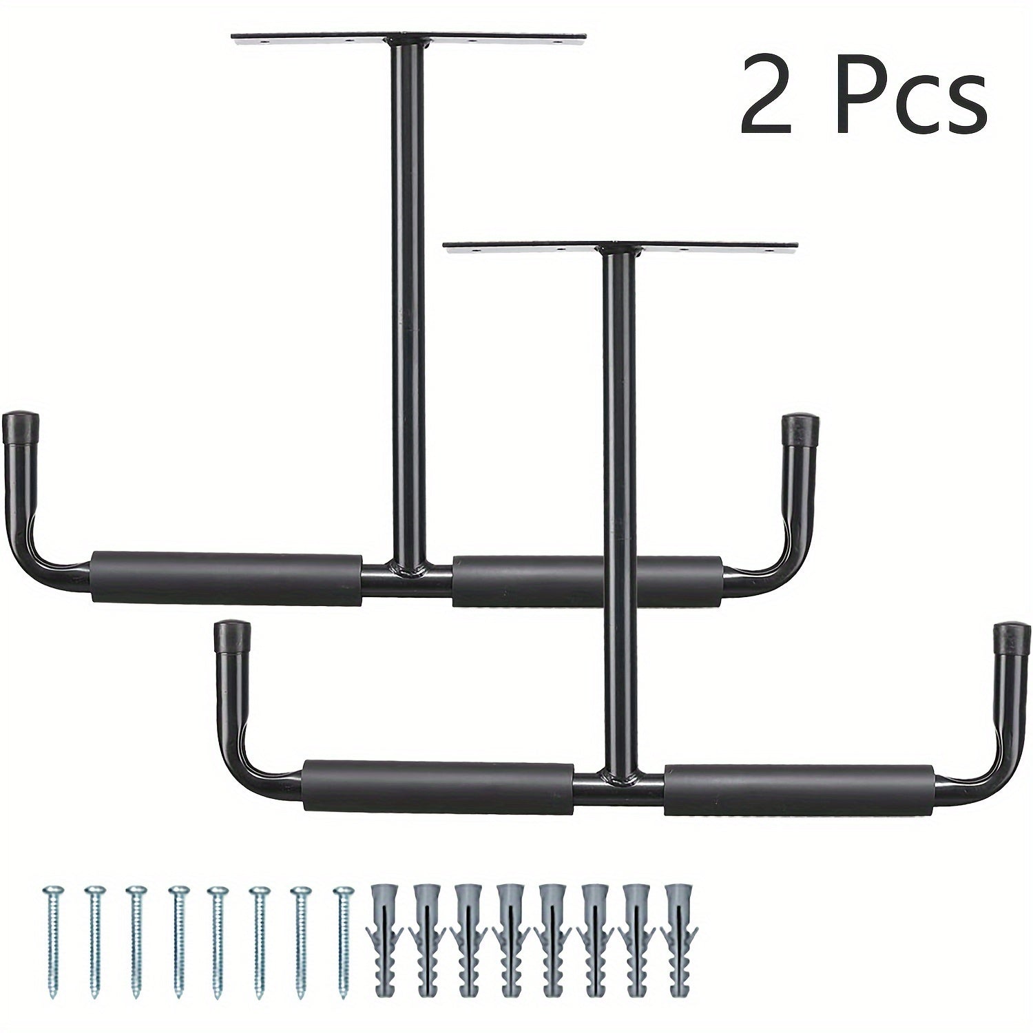 Heavy-Duty Wall Ceiling Storage Racks (2pcs)