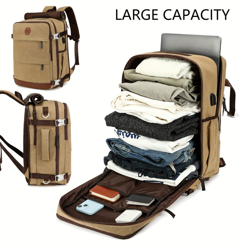 Flight Approved Laptop Backpack with USB Port