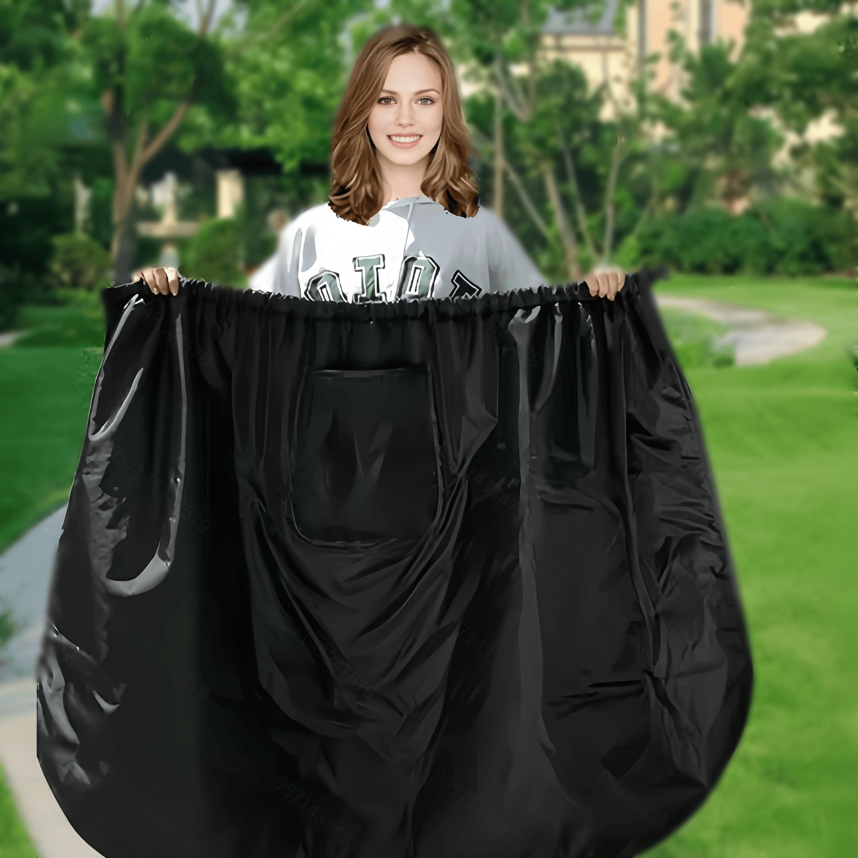 Winter Knee Warmer Windproof Fleece Skirt Wrap