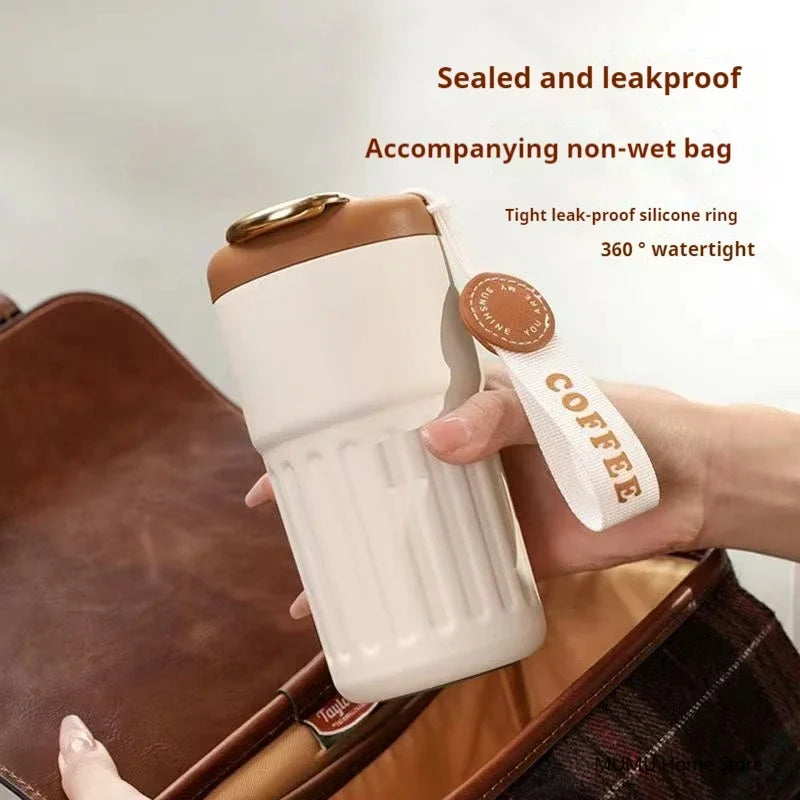 Bottle With Led Temperature Display Smart Thermos