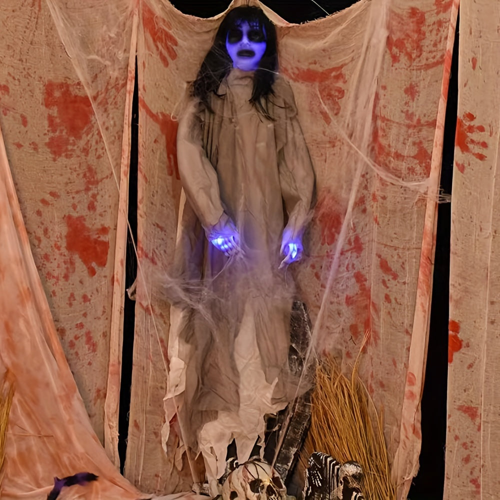 Hanging Halloween Ghost Decoration Battery Powered