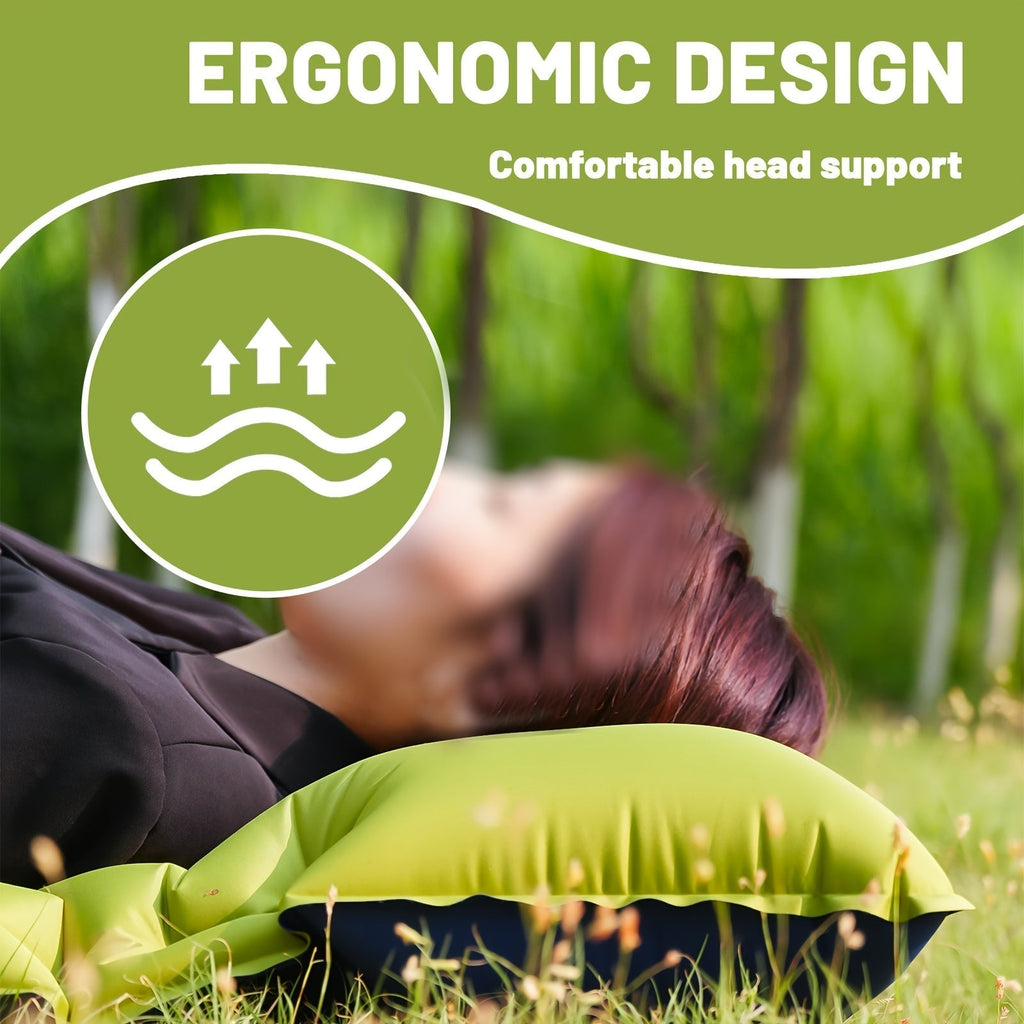 Sleeping Pad with Built-in Pump & Pillow