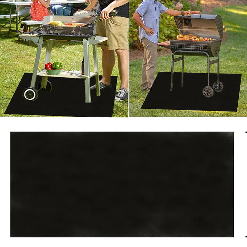 Fireproof Bbq Mat Heat Insulation Outdoor Protection