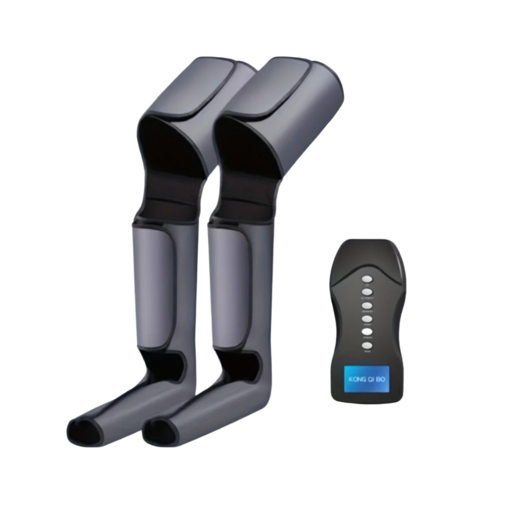 Usb-Powered Electric Leg & Foot Massager With Air Compression(Grey)