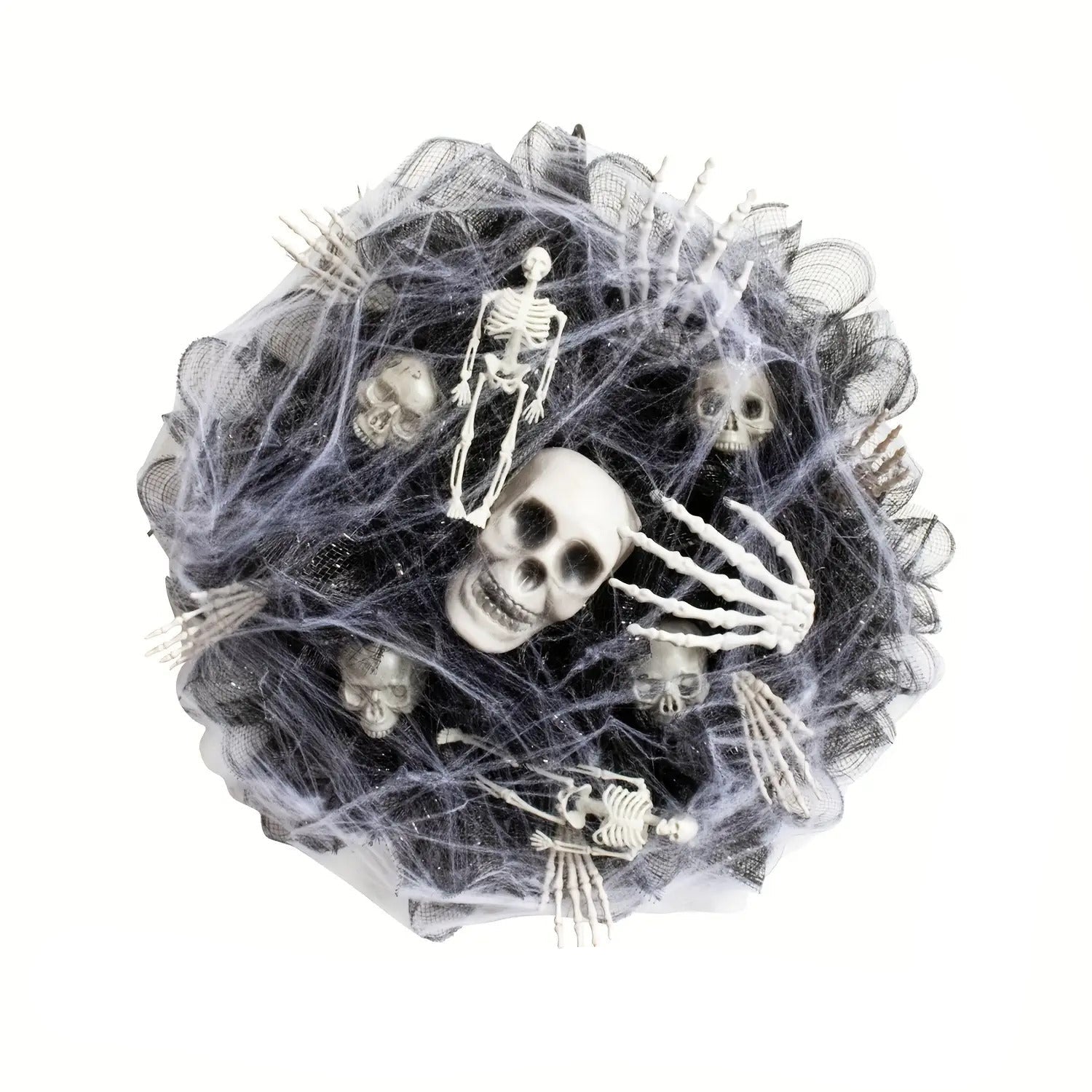 Spider Web Skeleton Hand Halloween Door Decoration