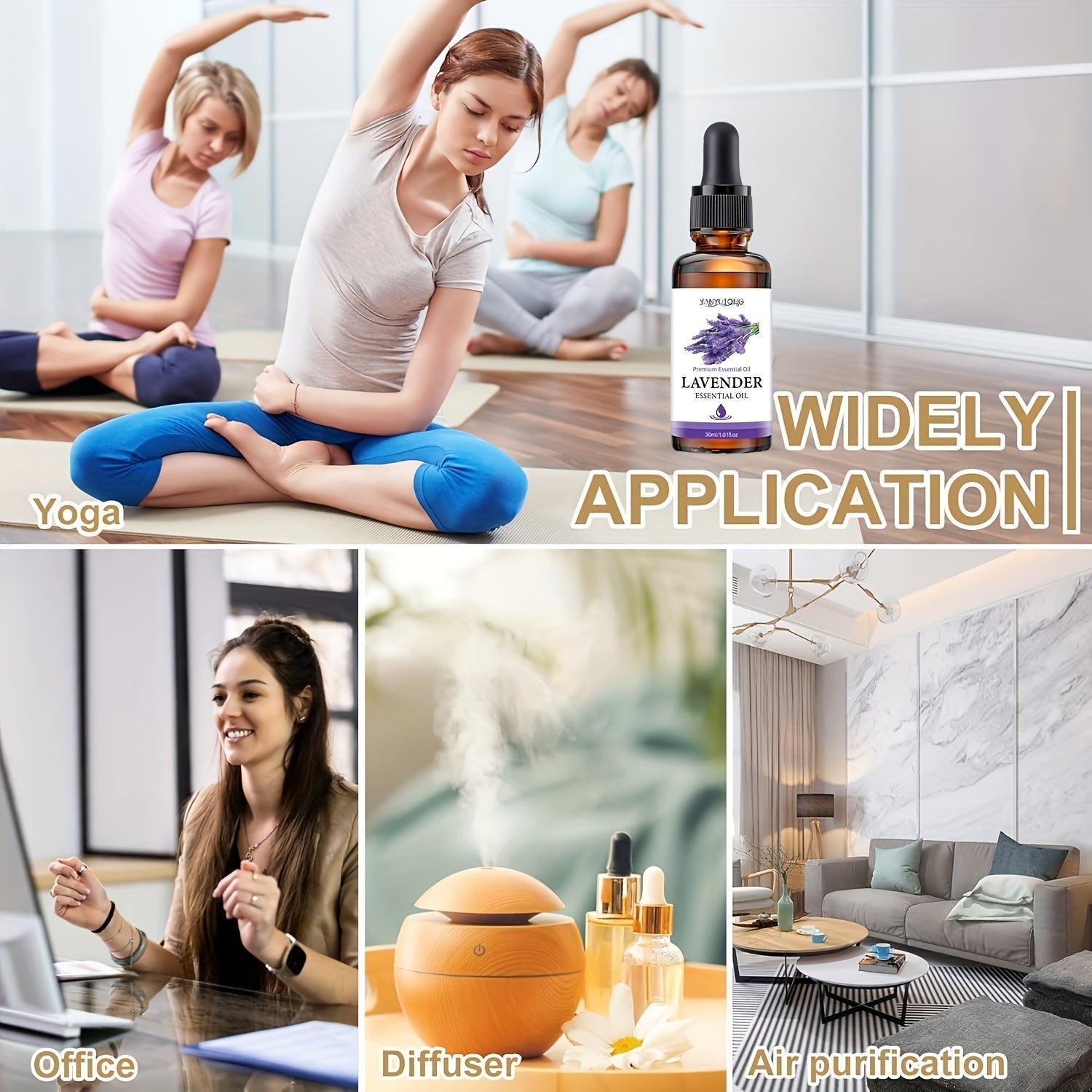 Lavender Essential Oil For Hair & Skin Care