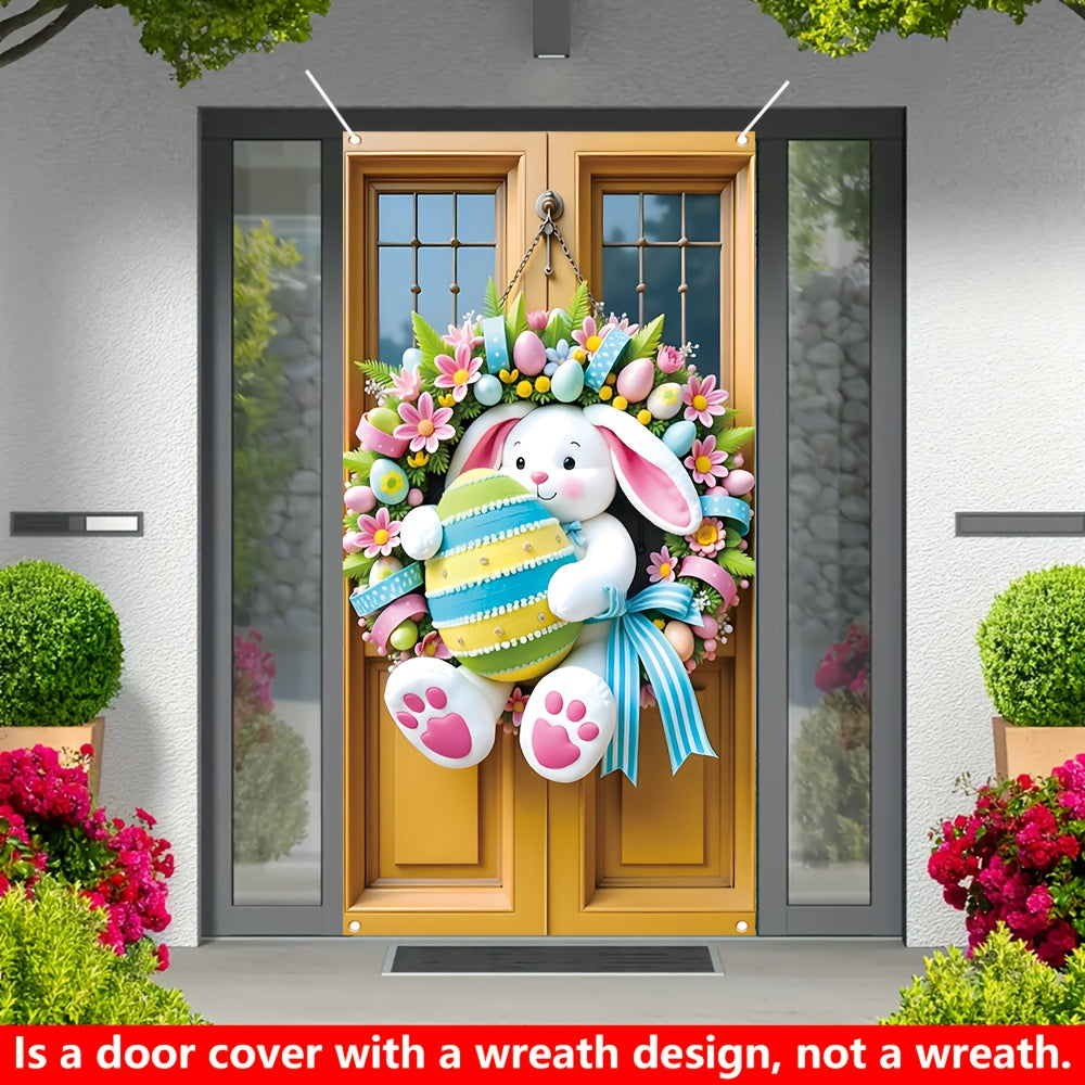 Easter Bunny Door Cover Hanging Spring Decoration