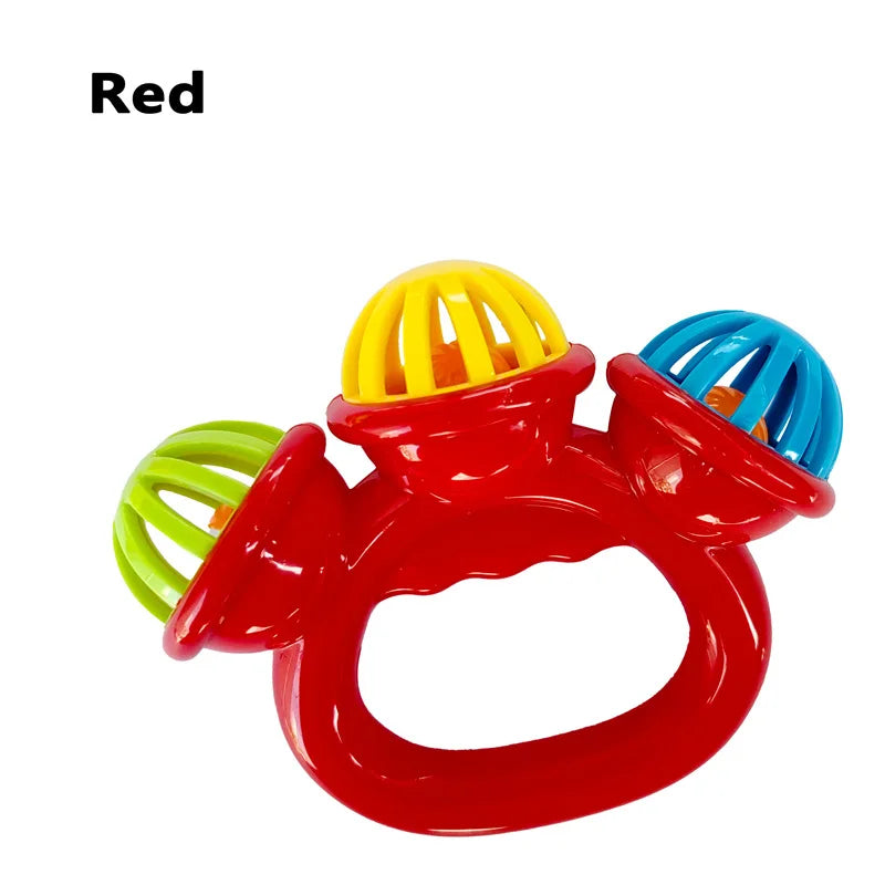 Baby Hand Rattle Ball Toys For Newborns (4Pcs)