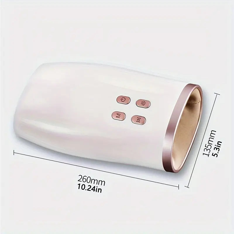 Heated Hand Massager - Soothing Heat Therapy (White)