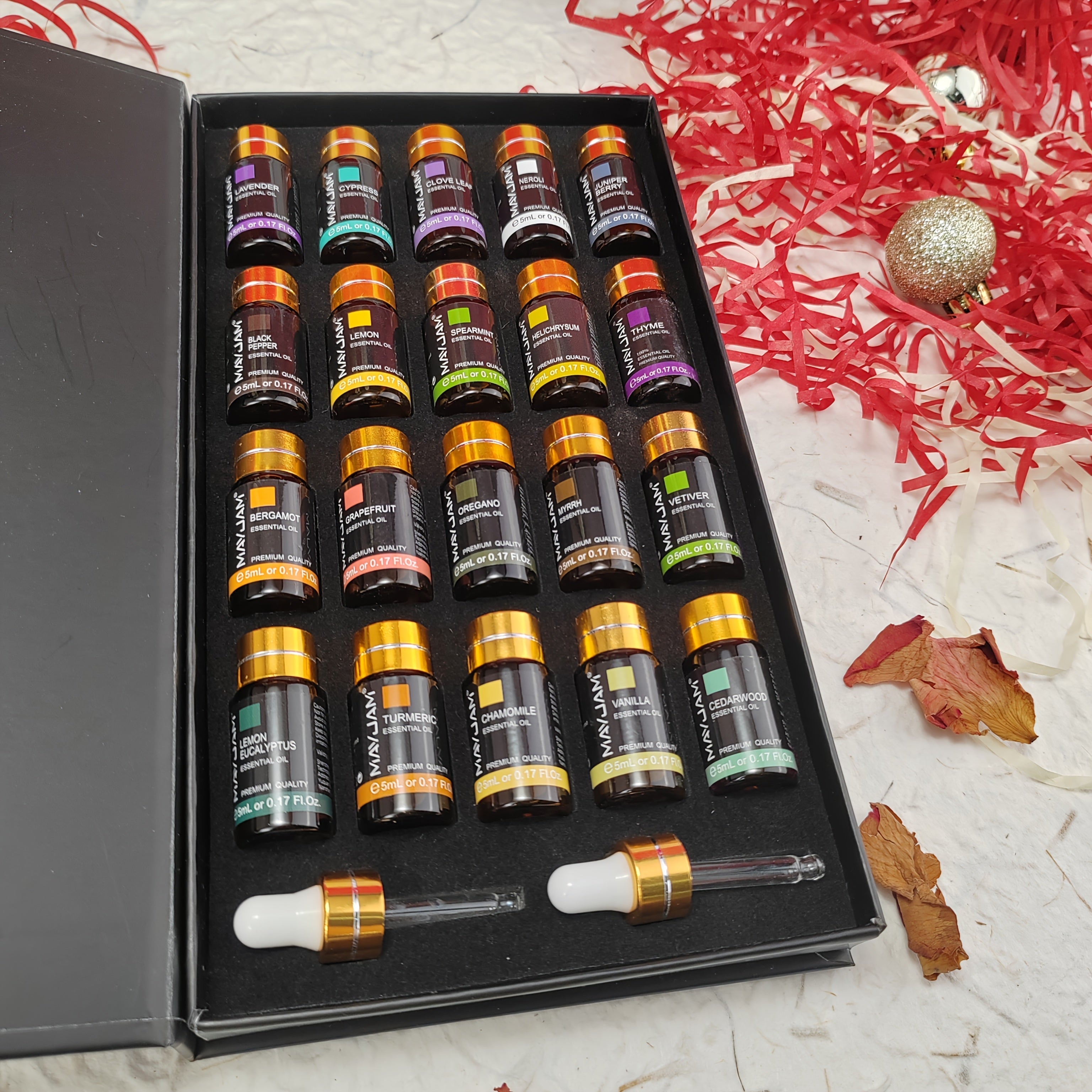 20Pcs Essential Oils Gift Set Alcohol-Free