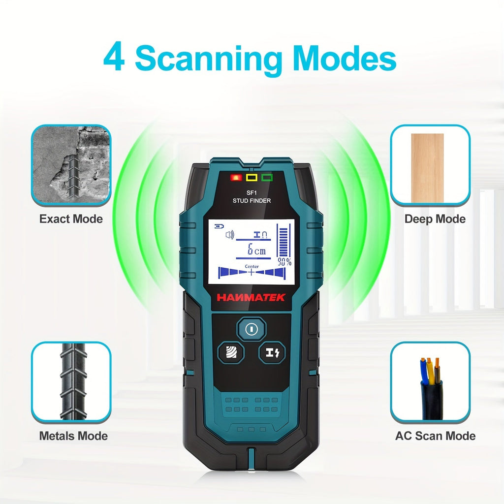 5-in-1 Wall Scanner Stud Sensor Locator