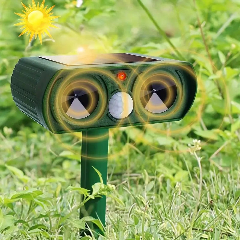 Emerald Solar Ultrasonic Animal Repellent