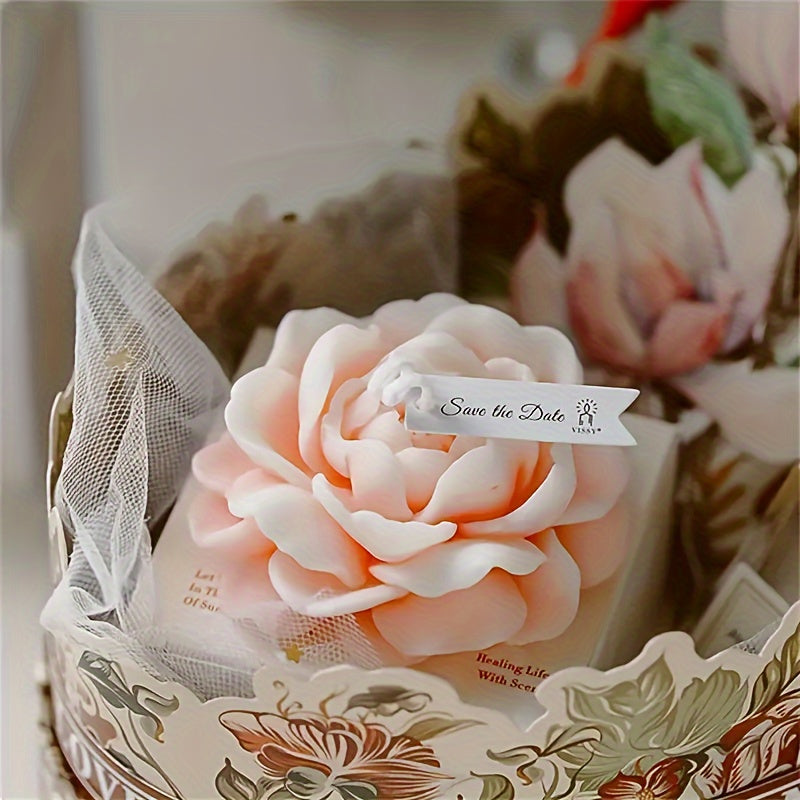 Elegant Carnation Scented Candle