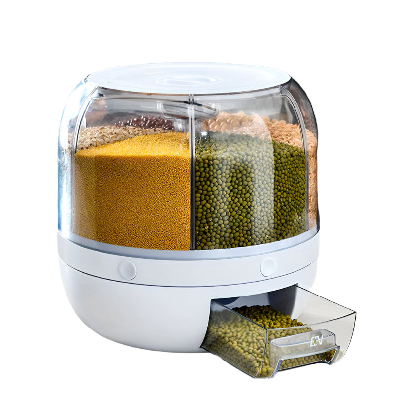 Rice Bucket Organizer Grain Storage Box