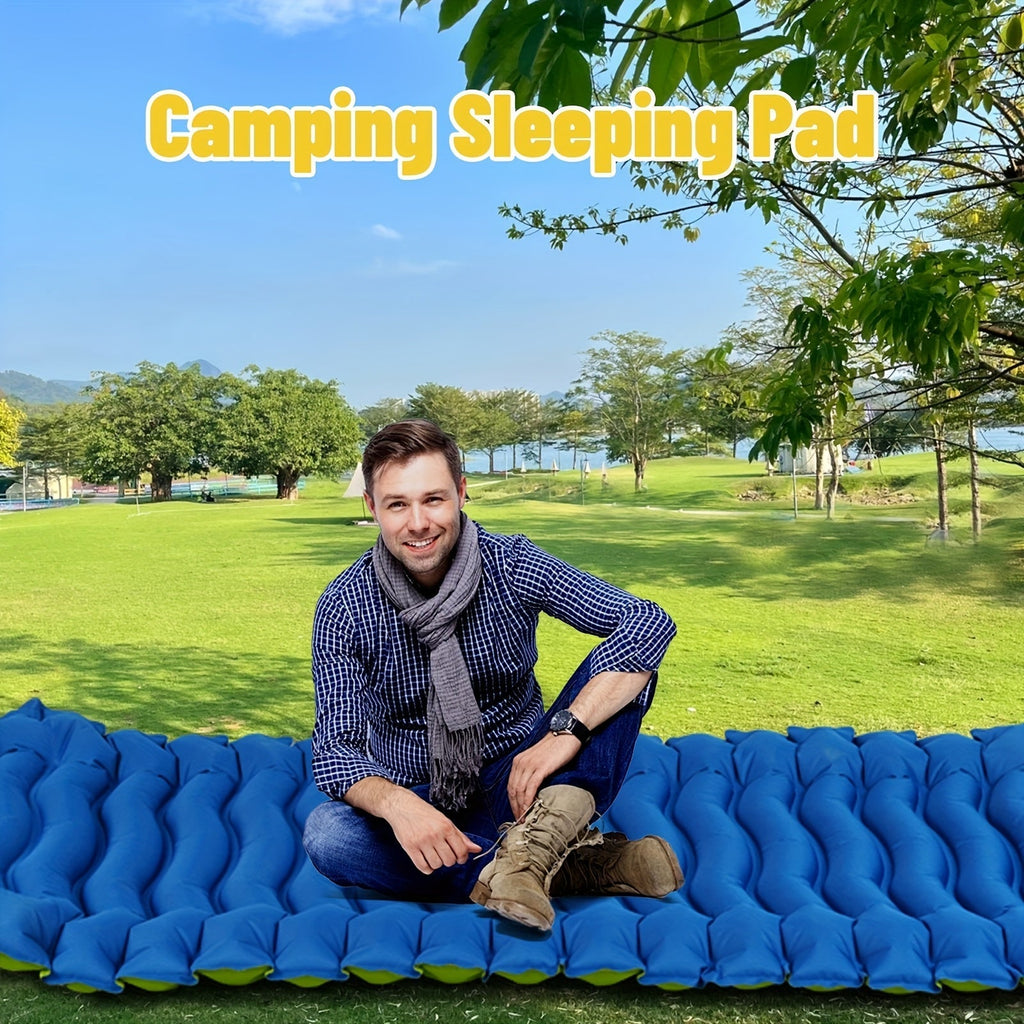 Sleeping Pad with Built-in Pump & Pillow