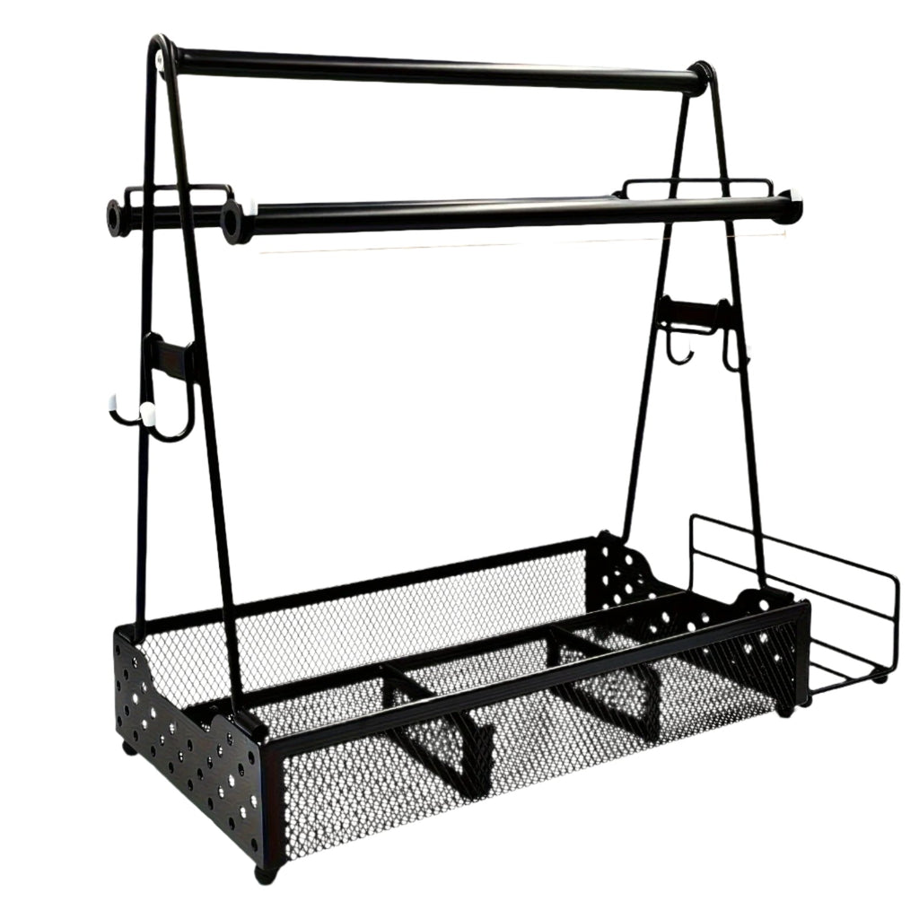 Grill Caddy with Hooks & Towel Holders