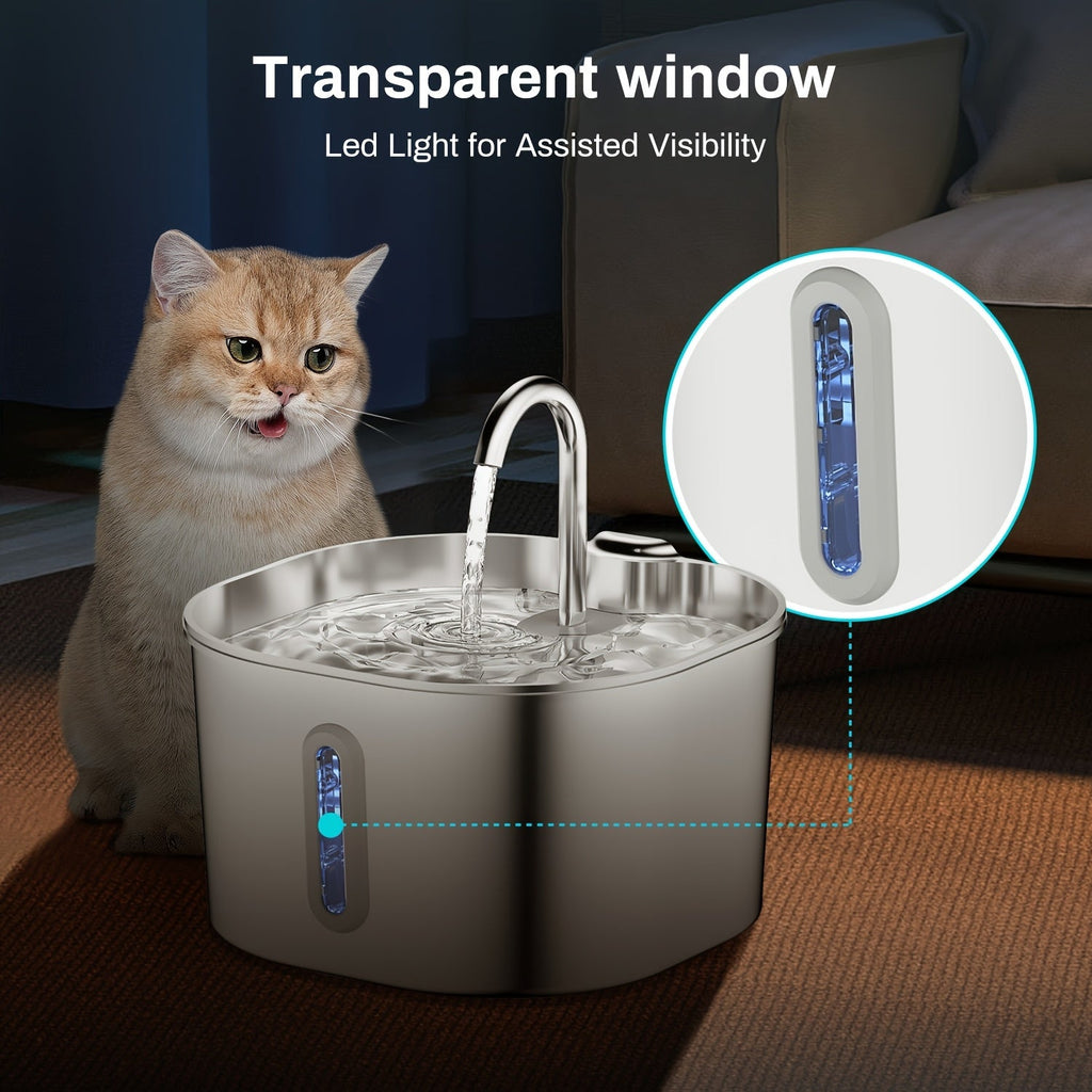 Smart Pet Water Dispenser & Automatic Cat Feeder Set