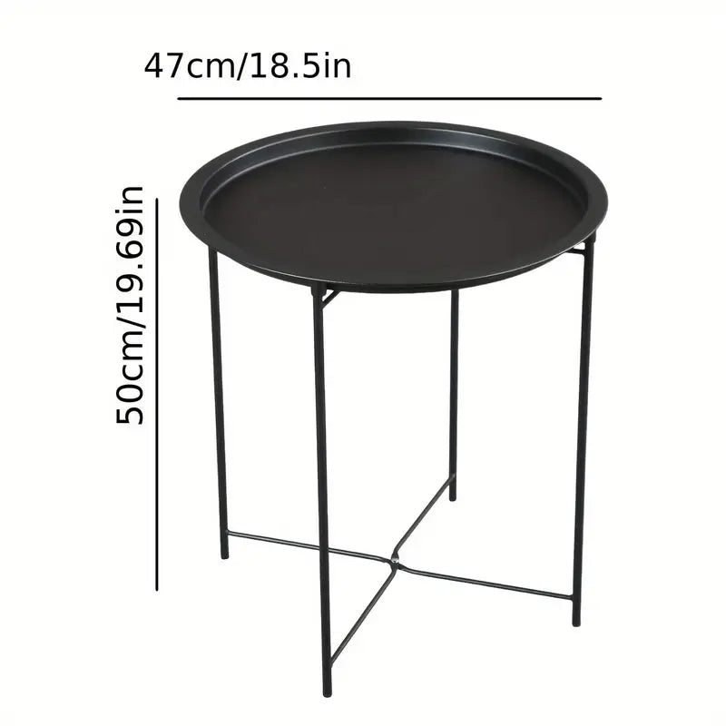 Outdoor Foldable Stainless Steel Coffee Table