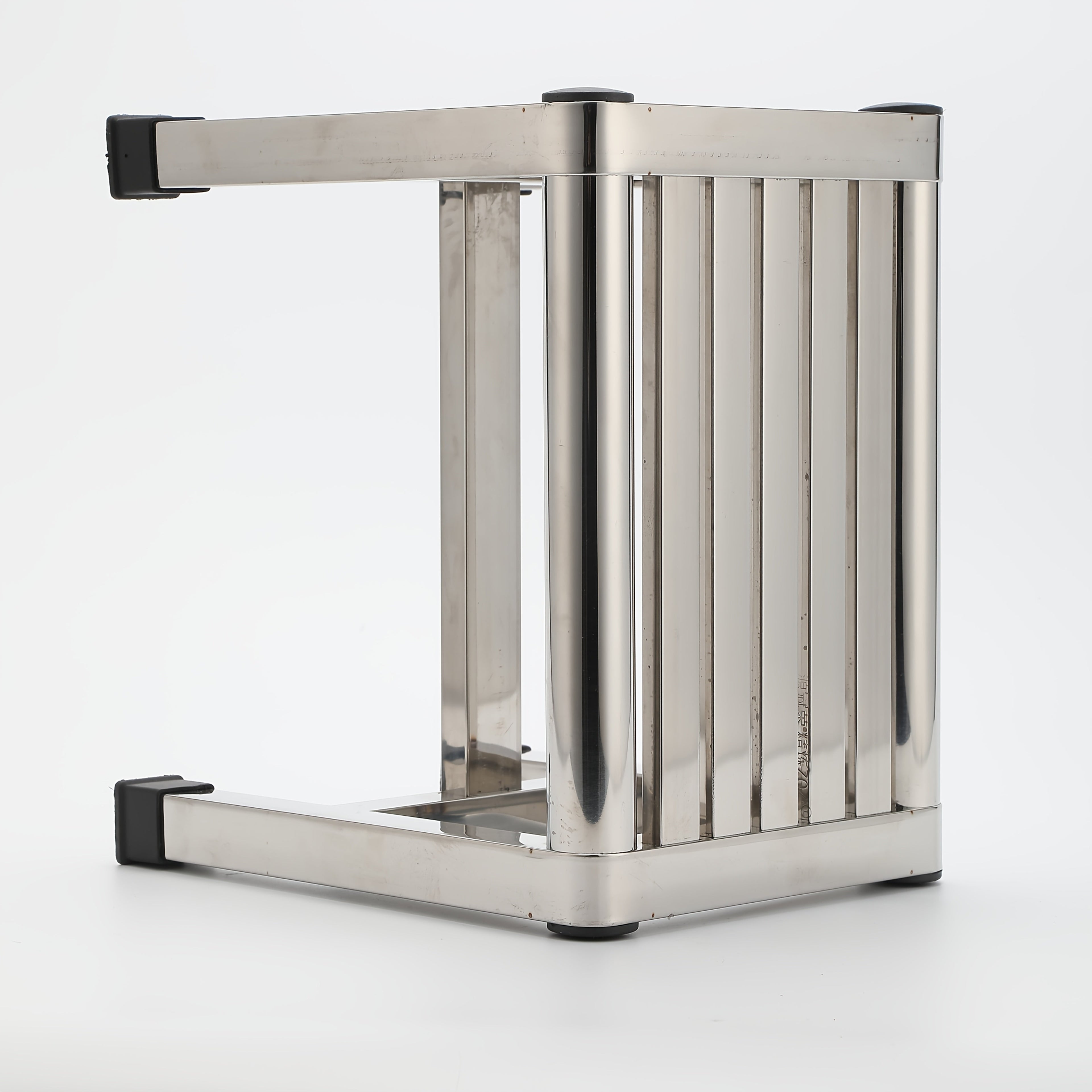 Stainless Steel Square Stool Waterproof Non-Slip Durable