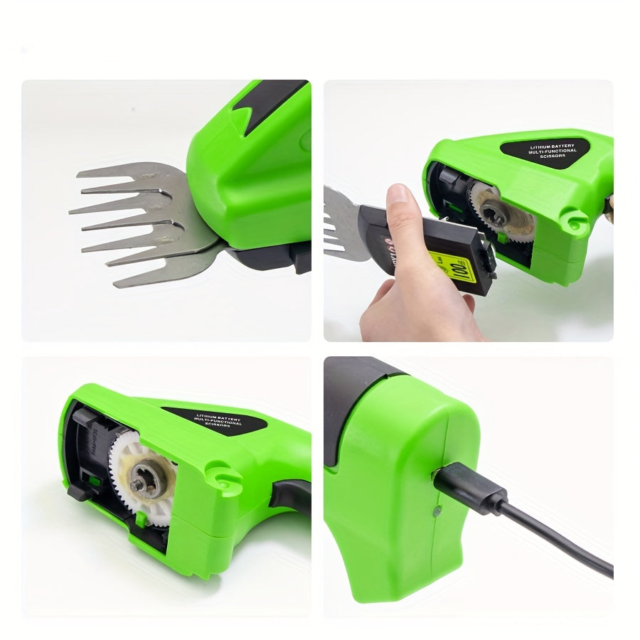 Cordless 2-in-1 Grass Shear & Hedge Trimmer