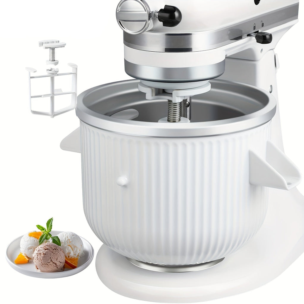 Ice Cream Maker Bowl Attachment for Kitchenaid Mixer