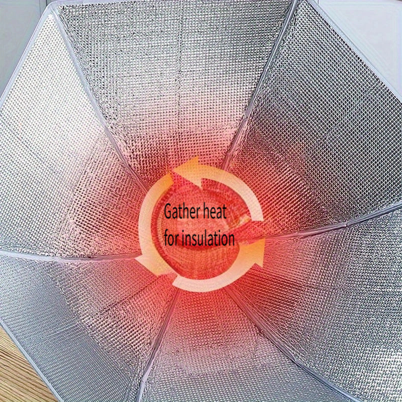 Starry Sky Pattern Insulated Folding Food Cover