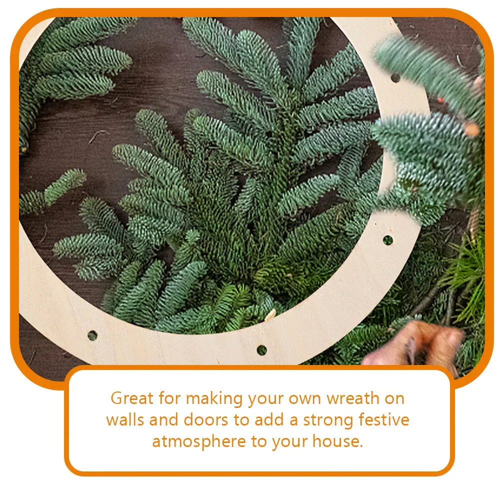 Wooden Wreath Frames For Diy