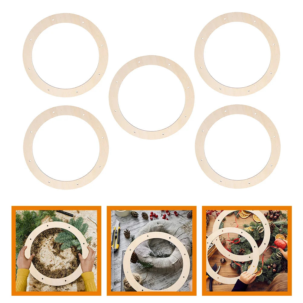 Wooden Wreath Frames For Diy