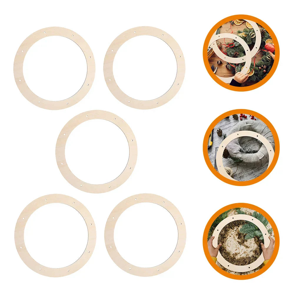 Wooden Wreath Frames For Diy