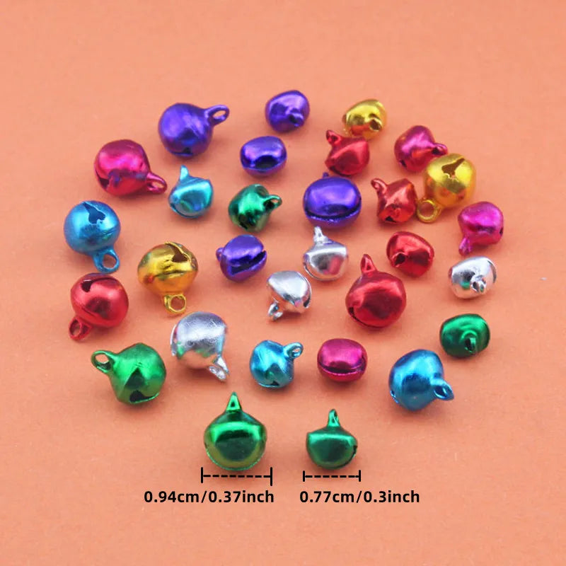 Mixed Color Diy Handmade Craft Jingle Bells