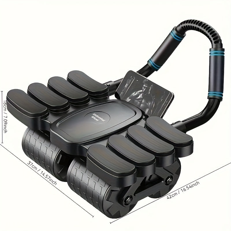Automatic Rebound Ab Wheel with Mobile Holder