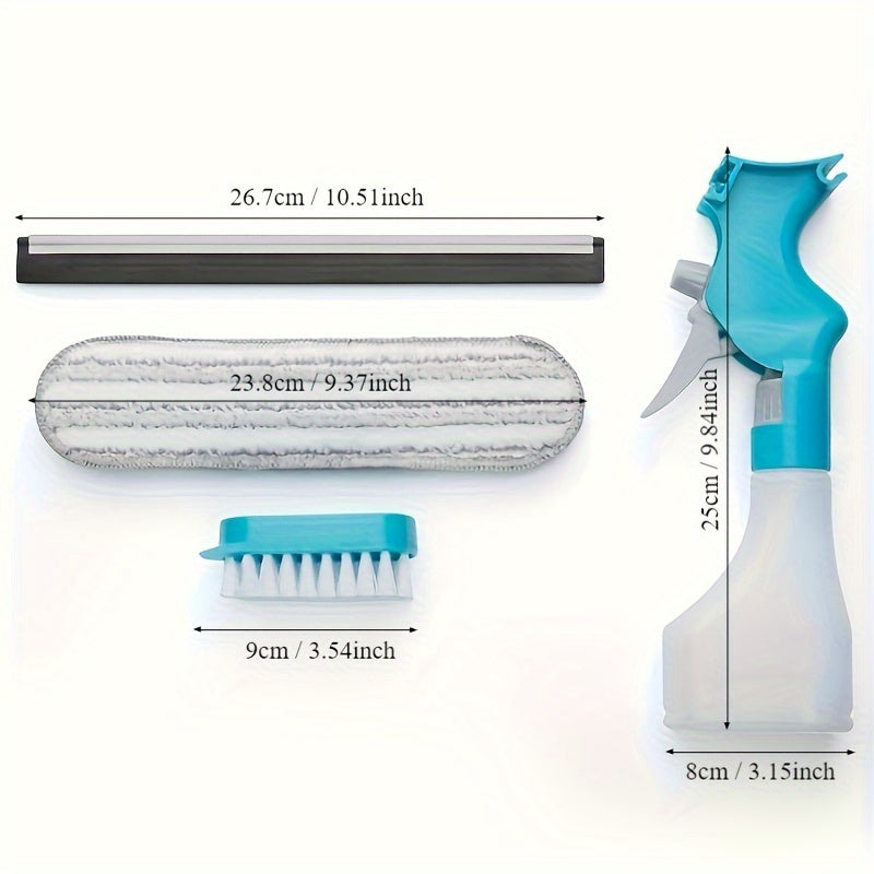 4-In-1 Multipurpose Glass Cleaner Brush