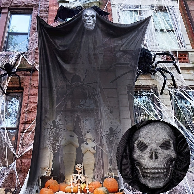 Halloween Hanging Ghost Mask Set Decoration