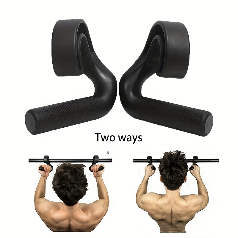 45° Pull-Up Grips – Multifunction Fitness Handles for Pull-Ups, Rows & Resistance Band Training