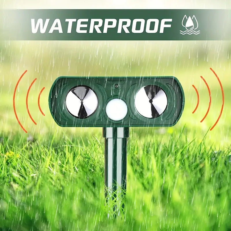 Emerald Solar Ultrasonic Animal Repellent