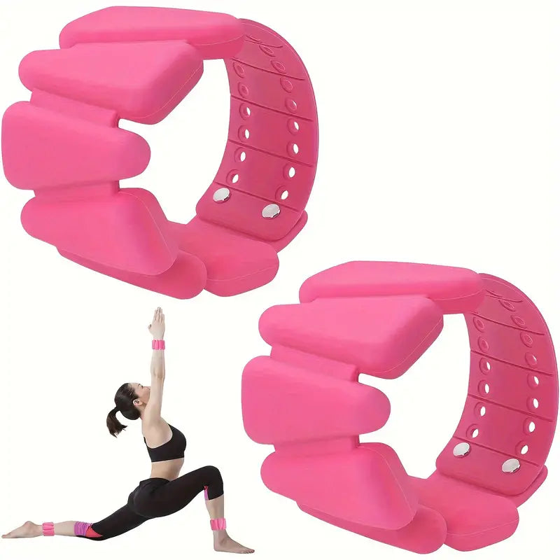 1 Pair Silicone Weight-bearing Hand Rings