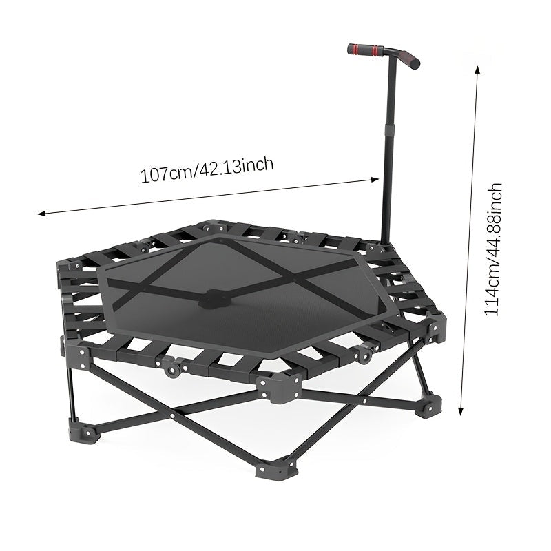 Rebounder Trampoline with Adjustable Handle